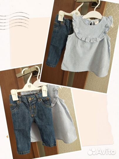 Вещи на девочку от 80 см