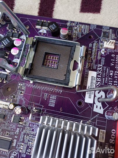 Материнская плата lga 775 ddr2 ECS G31T-M3