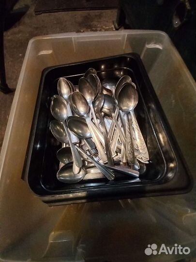 Столовые приборы б.у нержавейка
