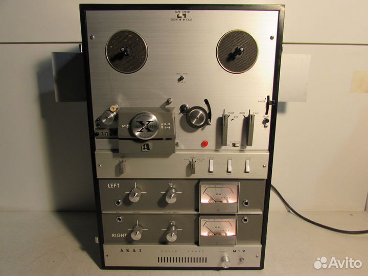Akai M-9 Катушечный магнитофон Japan 1968г