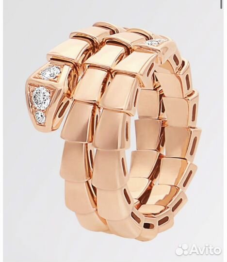 Кольцо bvlgari serpenti оригинал