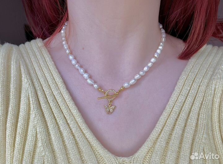 Колье из жемчуга