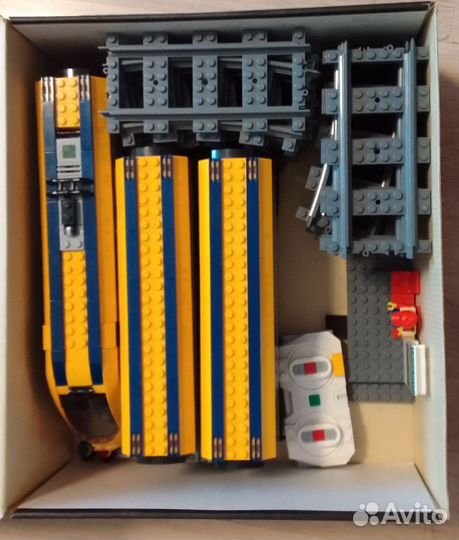 Lego City игрушечный паровозик Оригинал