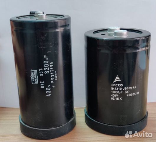 Конденсатор электролитический Epcos 400V 10000mkF купить в Таганроге ...