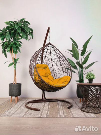 Подвесное кресло кокон 