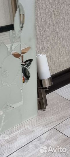 Зеркало настенное с пескоструйным рисунком