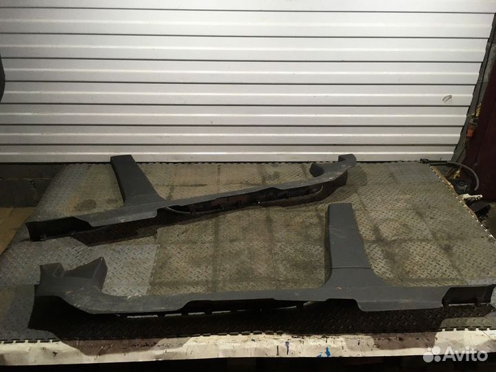 Накладка на порог (Opel Astra)