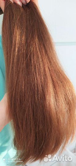 Волосы натуральные 45 см вес 120 грамм