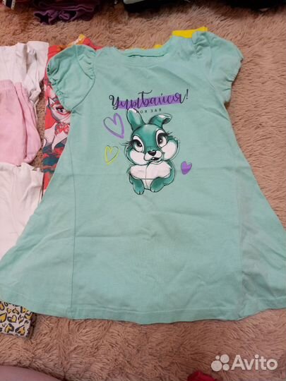 Вещи пакетом на девочку 98 р-р