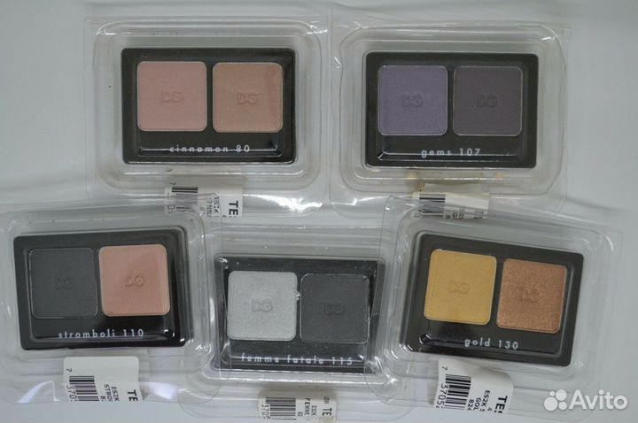 Тени Dolce&Gabbana Eyeshadow Smooth Eye Colour Duo