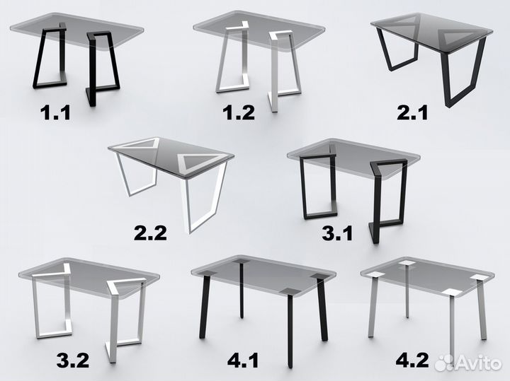 Стол кухонный thetable 110x70 см 3.26/4.1marry U