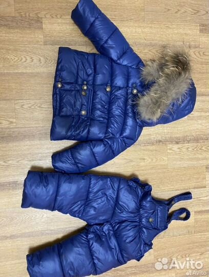 Пуховик зимний 80 размер