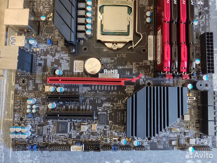 Комплект i7 4790, плата Z97, DDR3 32 Гб 1866 мгц