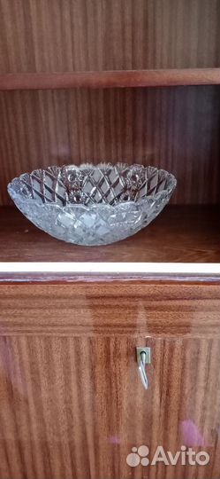 Хрустальная ваза