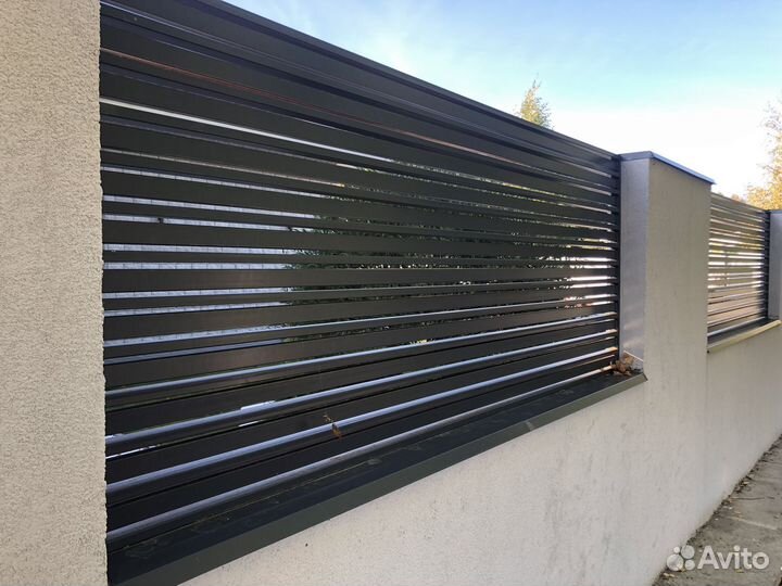 Секции для забора Лофт 1500х2500. Смета детально