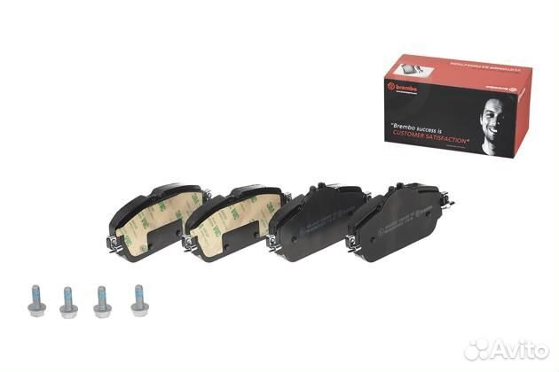 Колодки тормозные mercedes W205 (от 170л.с.) 14- п