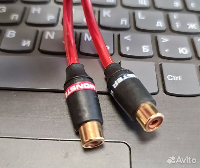 Кабель Monster cable сплиттер-Y коннектор