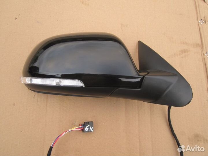 Зеркало прав 6 конт Аналог Skoda Octavia 2 A5 рест