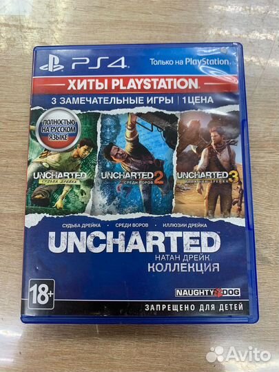 Игра Uncharted: The Nathan Drake Collection (PS4)