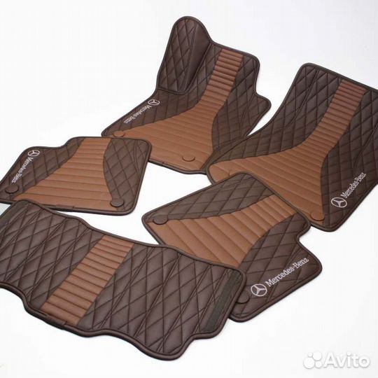 Коврики Mercedes коричневый Mercedes-Benz