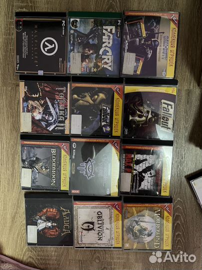 Компьютерные игры на дисках