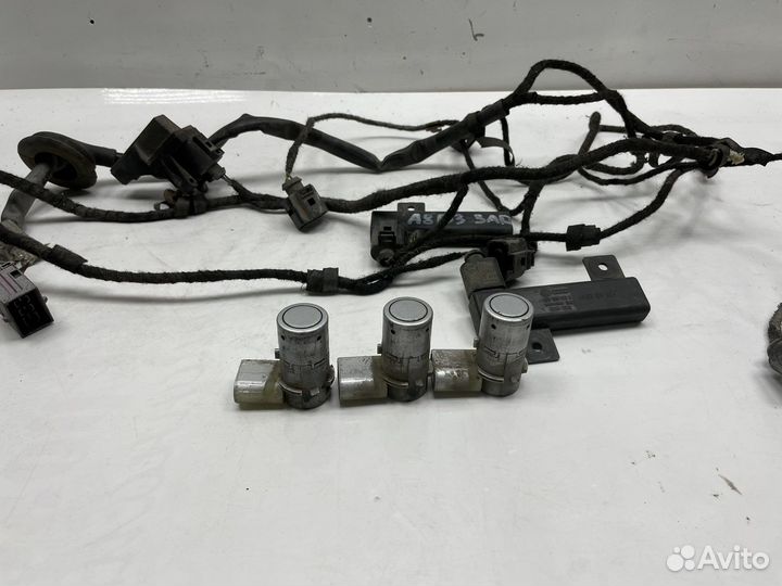 Проводка парктроников заднего бампера Audi A8 D3