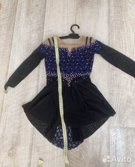 Платье для фигурного катания 116-122 см