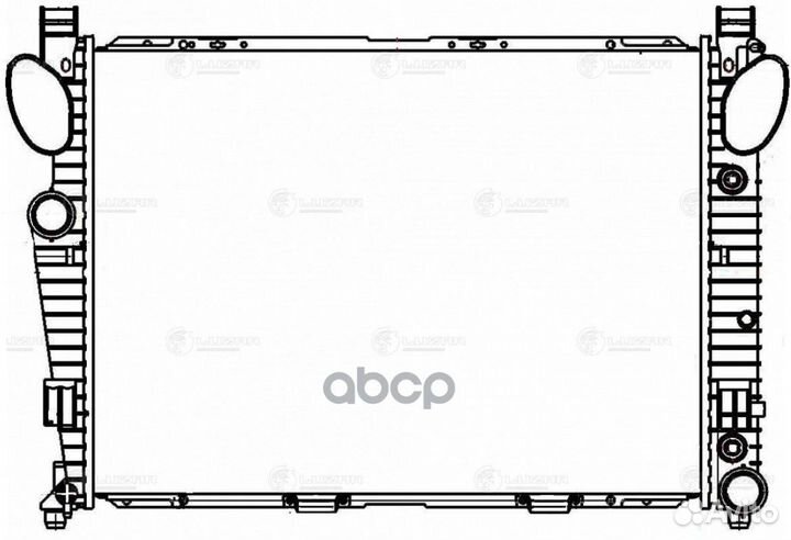 Радиатор MB W220 2.8-3.5 98-06 LRC15120 luzar