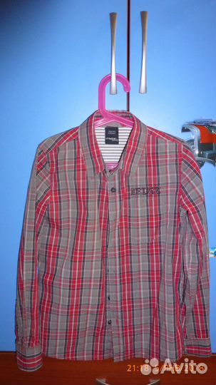 Рубашки с длинный рукавом