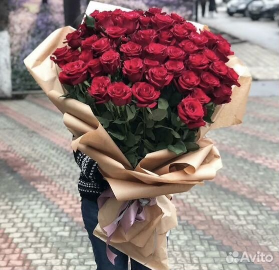 Букеты из роз 11/15/25/35/45/51 /102 / в Астрахани