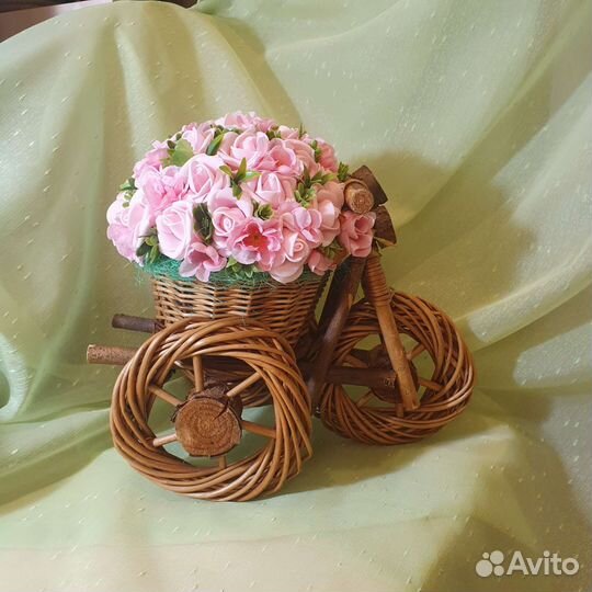 Цветочная композиция из фоамирана