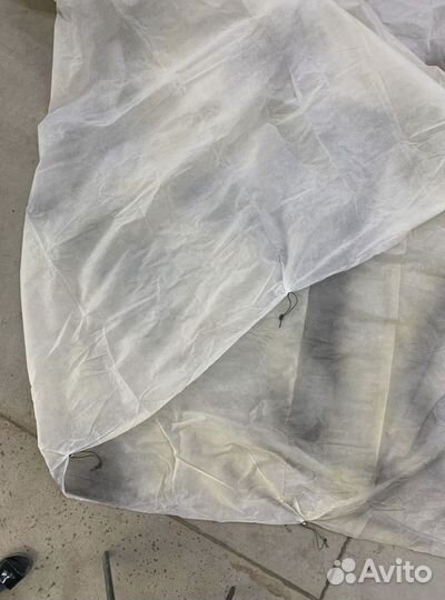 Маскировочная сеть для военных белая 2 цвета