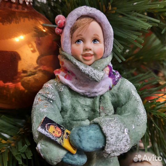 Елочная игрушка Алёнка