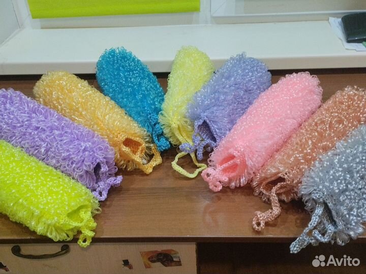 Мочалка ручной работы