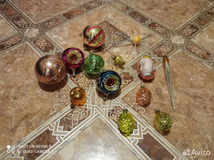 Елочные игрушки СССР