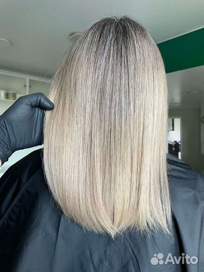 Окрашивание волос, стрижка, укладка