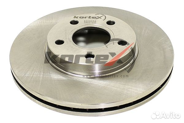 Диск тормозной ford/volvo focus/S40 04- перед.в