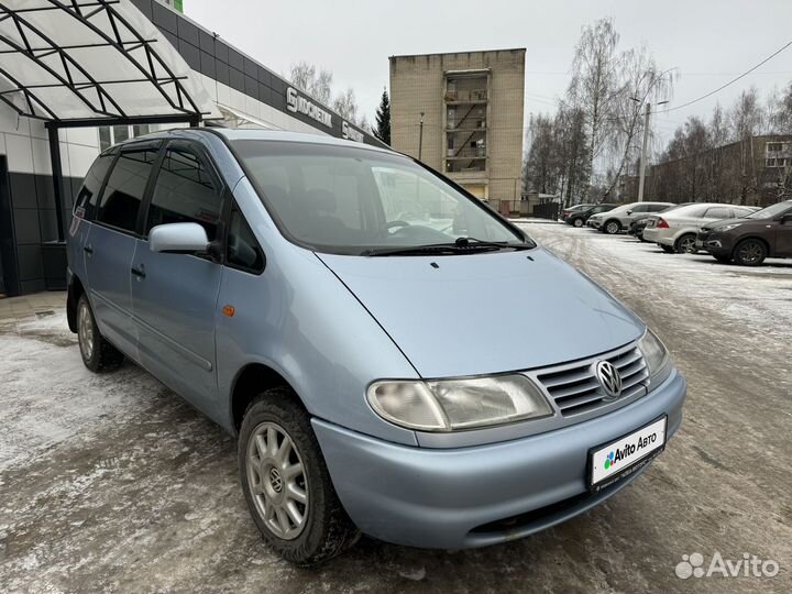 Volkswagen Sharan 2.0 МТ, 1999, 377 000 км