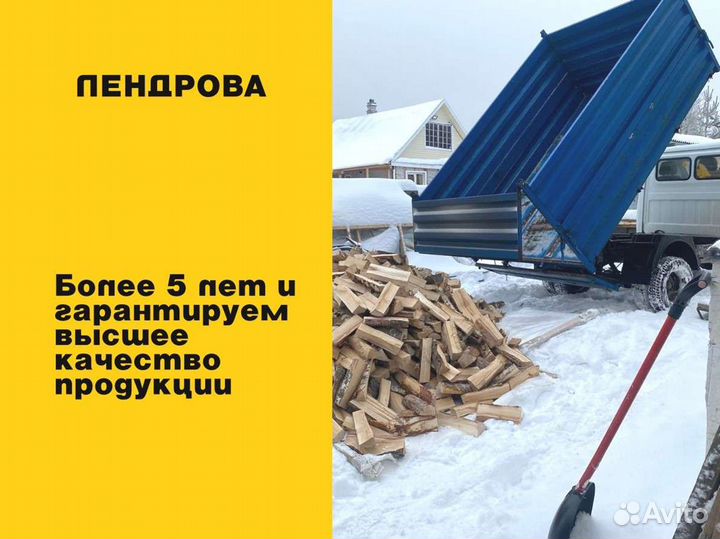 Дрова колотые березовые