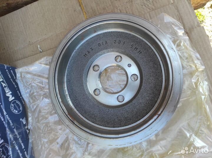 Барабан тормозной skoda Octavia 1996-2010