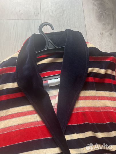 Халат женский велюровый