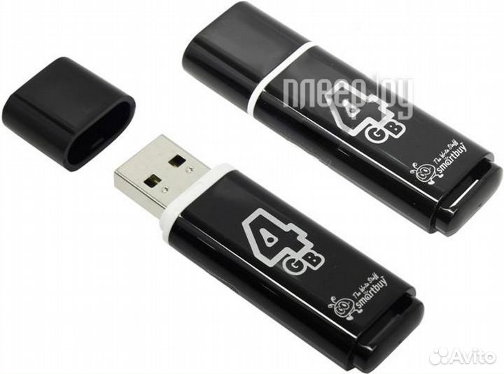 4Gb - SmartBuy Glossy Black SB4gbgs-K