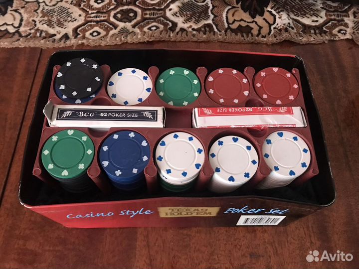 Продаю настольную игру Tehas Hold’em Poker Set