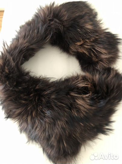 Воротник из чернобурки