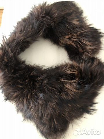Воротник из чернобурки