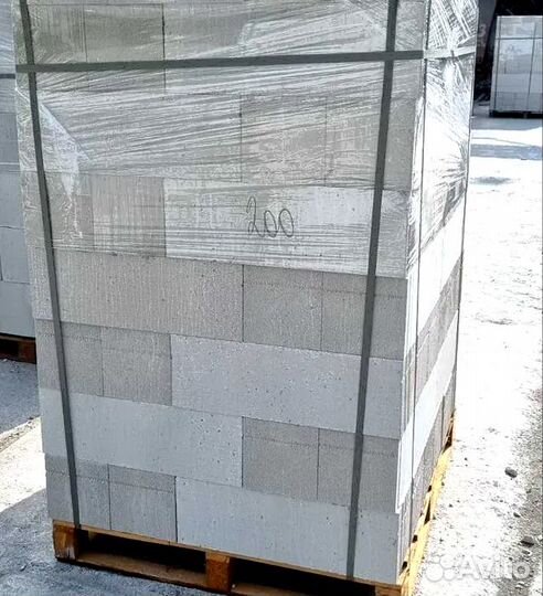 Газоблок 50х200х600