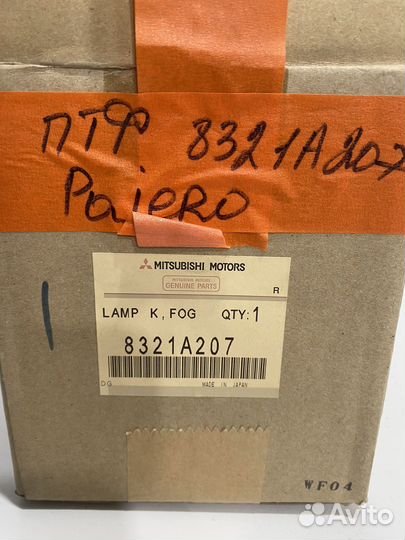 Птф Mitsubishi Pajero 3 левая новая оригинал