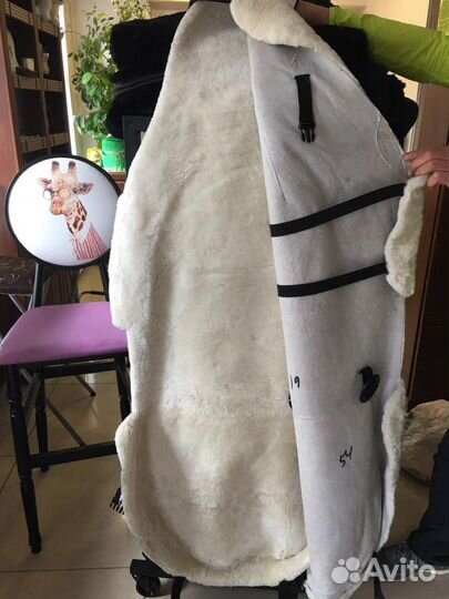 Меховые накидки из овчины