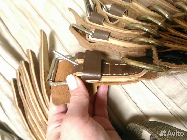 Ошейники упряжки кожа новые