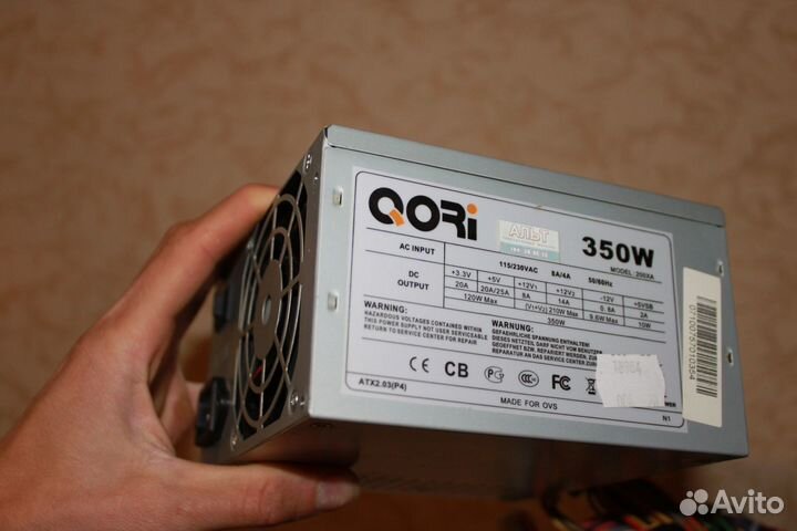 Блок питания пк от 200W до 500w